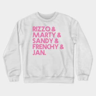 Pink Ladies Names List Crewneck Sweatshirt